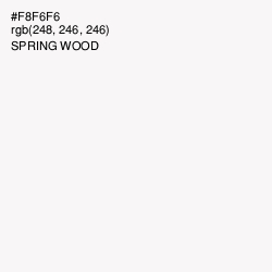 #F8F6F6 - Spring Wood Color Image